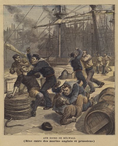 V Millwall Docks od after Henri Meyer