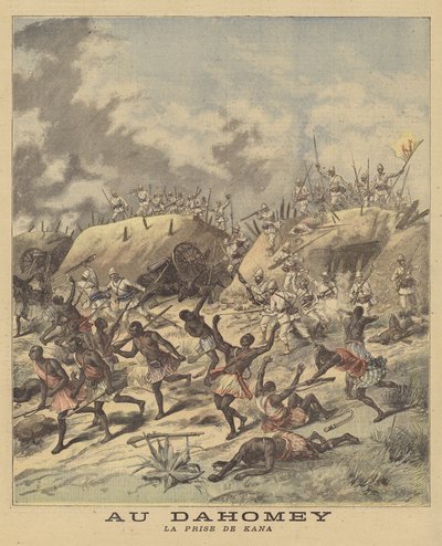 Dobytí Cany Francouzi, Dahomey od after Henri Meyer