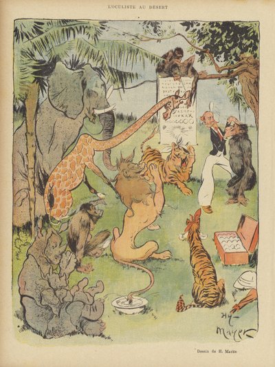 Ilustrace pro Le Rire od after Henri Meyer