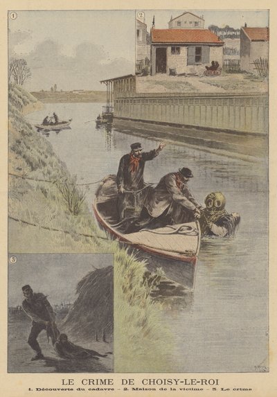 Vražda v Choisy-le-Roi od after Henri Meyer