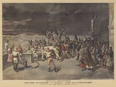Scéna z Le Maitre dArmes od after Henri Meyer