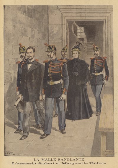 Krvavý kufr od after Henri Meyer