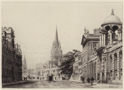High Street od after Henri Toussaint