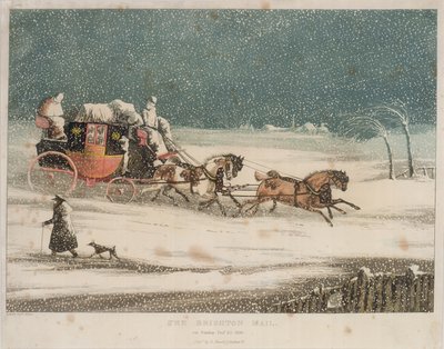 Brighton Mail, 1836 od after Henry Thomas Alken