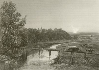 Hrad Tutbury od Henry after Warren