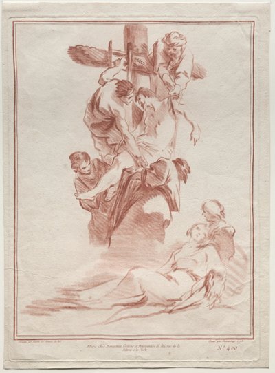 Sestup z kříže od after Jean Baptiste Marie Pierre
