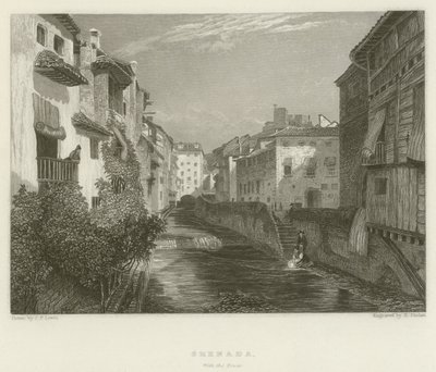 Grenada s věží od after John Frederick Lewis