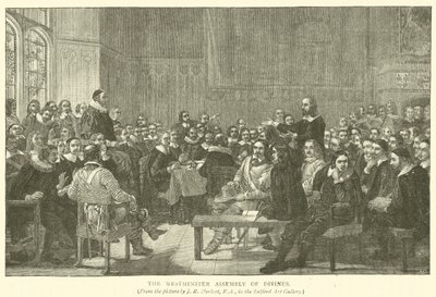 Westminsterské shromáždění bohů od after John Rogers Herbert