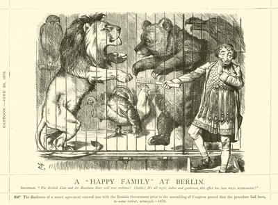 Šťastná rodina v Berlíně od after John Tenniel