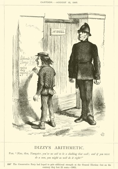 Dizzys Arithmetic od after John Tenniel