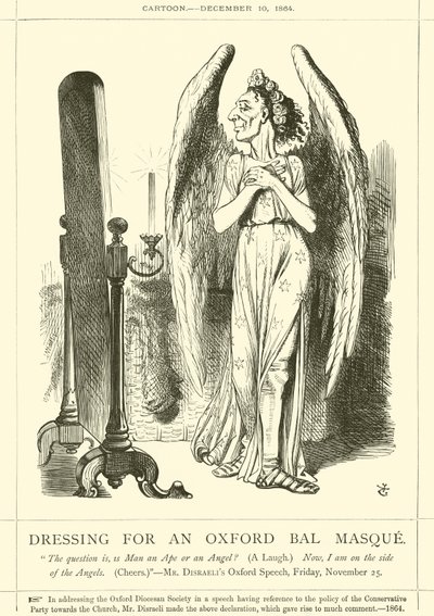 Oblékání na ples Oxford Bal Masque od after John Tenniel