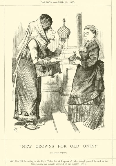 Nové korunky pro staré! od after John Tenniel