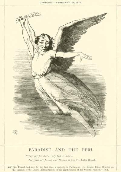 Ráj a Peri od after John Tenniel