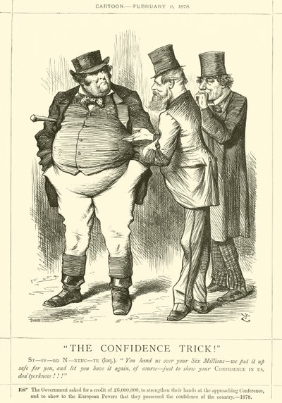 Trik sebedůvěry! od after John Tenniel