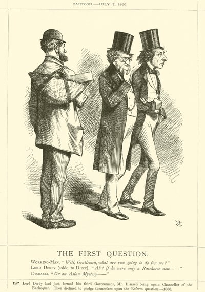 První otázka od after John Tenniel