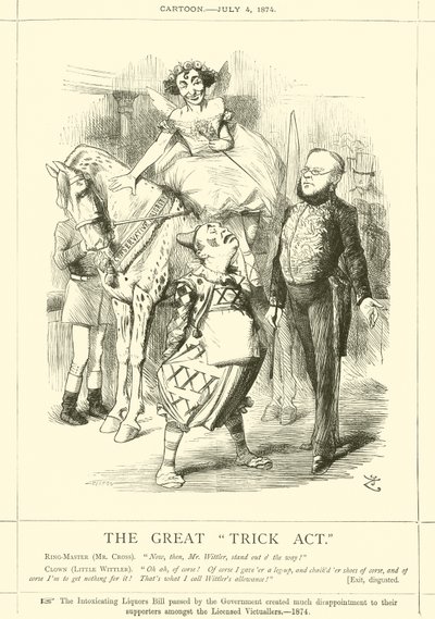Velký trikový zákon od after John Tenniel