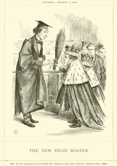 Nový ředitel od after John Tenniel