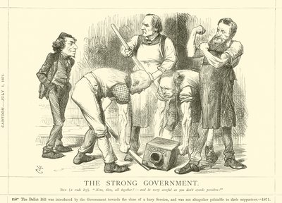 Silná vláda od after John Tenniel