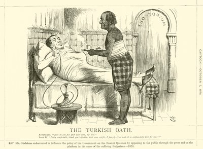 Turecké lázně od after John Tenniel