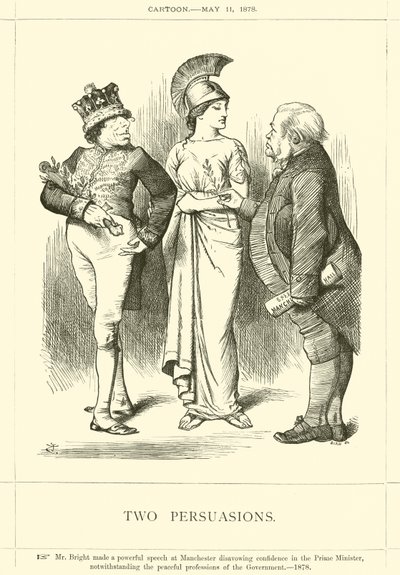 Dvě přesvědčení od after John Tenniel