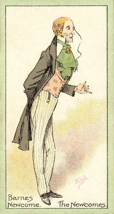 Barnes Newcome, Newcomes (chromolit) od after Joseph Clayton Clarke