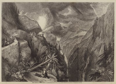 Bitva u pevnosti Bard od after Joseph Mallord William Turner