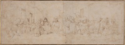 Poslední večeře od after Leonardo da Vinci Vincenzo Tamagni
