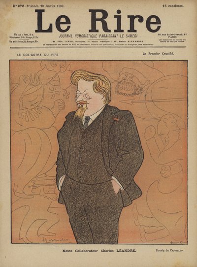Charles Leandre, ilustrace pro Le Rire od after Leonetto Cappiello