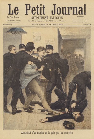 Vražda policisty anarchistou od after Lionel Royer