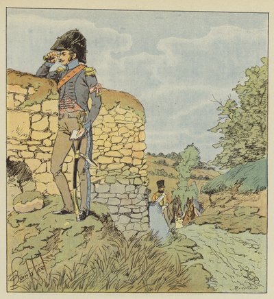 pobočný tábor štít generální divize od after Louis Charles Bombled