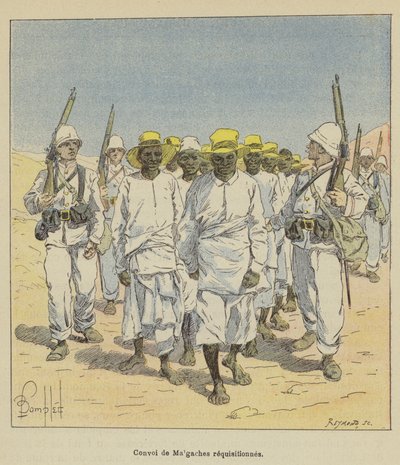 Je nutný konvoj Madagaskaru od after Louis Charles Bombled