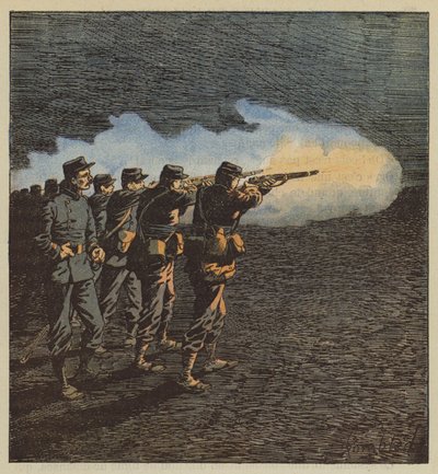 Pomocná ruka od kapitána Chabrillata ze Santilly od after Louis Charles Bombled