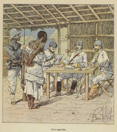 Válečný soud od after Louis Charles Bombled
