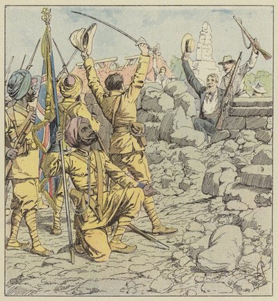 Propuštění legií, vstup sikhů od after Louis Charles Bombled