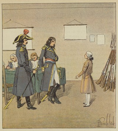 Eugene de Beauharnais si nárokuje meč svého otce od Bonaparta od after Louis Charles Bombled