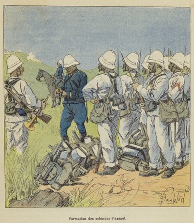Tvorba sloupů dassault od after Louis Charles Bombled