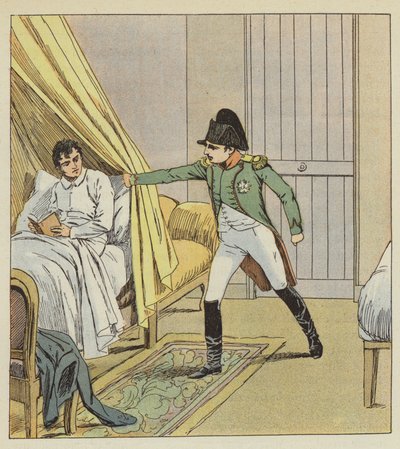 Viděl jsem paži, která autoritativně oddělovala můj závěs od after Louis Charles Bombled