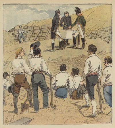 Postavil jsem spoustu kanálů od after Louis Charles Bombled