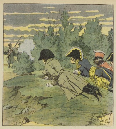 LEmpereur soud pro velké nebezpečí Iena od after Louis Charles Bombled