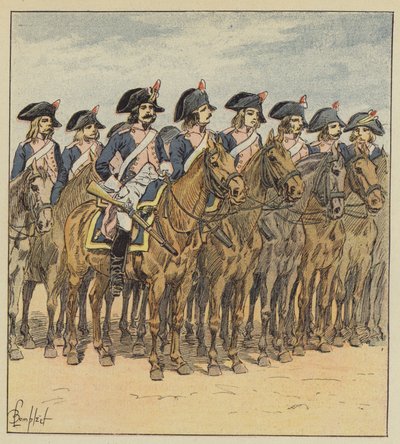 Italská kavalérie a armády od after Louis Charles Bombled