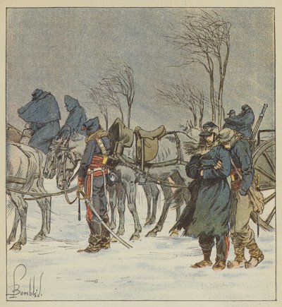 Dělostřelectvo 21. sboru od after Louis Charles Bombled