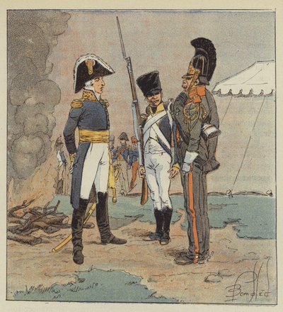 Maršál Augereau, vévoda z Castiglione od after Louis Charles Bombled