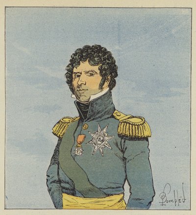 maršál Bernadotte od after Louis Charles Bombled