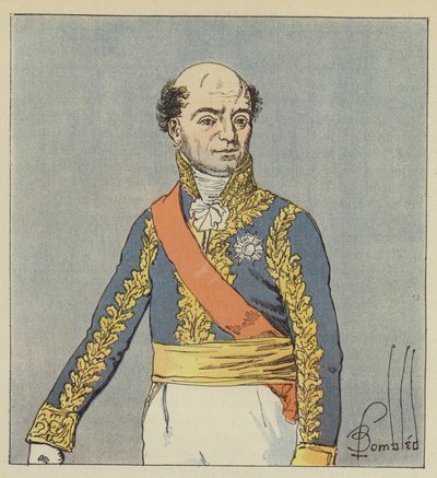 maršál Perignon od after Louis Charles Bombled