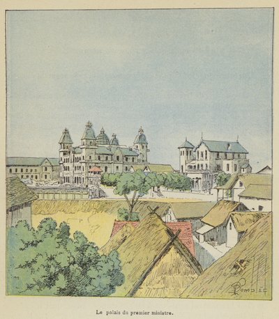 Palác premiéra od after Louis Charles Bombled