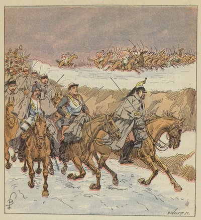 Arabové plukovníka Goursauda osvobodili 3. kyrysníky brilantním útokem od after Louis Charles Bombled