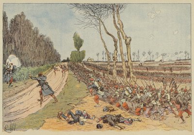 Francouzi unesou park Coulmiers od after Louis Charles Bombled