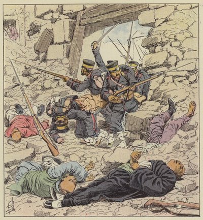 Japonci vstupují do Pekingu od after Louis Charles Bombled