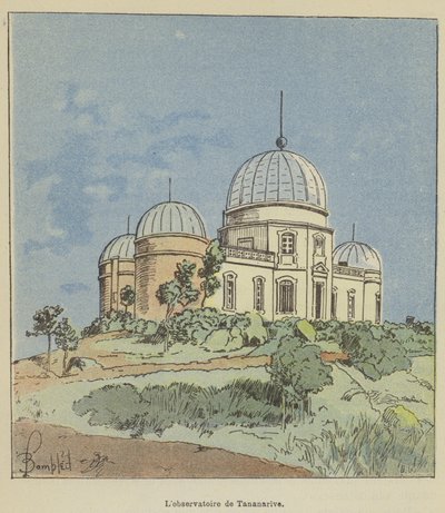 Observatoř Antananarivo od after Louis Charles Bombled