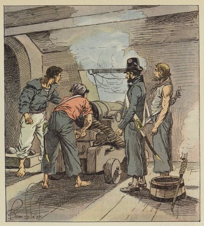 Námořníci 1805-1815 od after Louis Charles Bombled